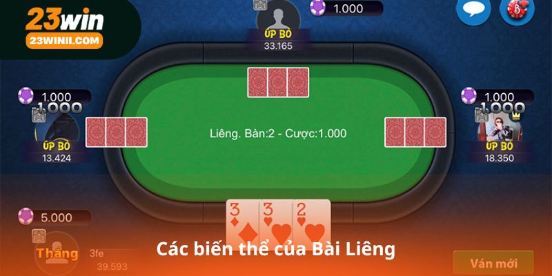 Các biến thể của Bài Liêng