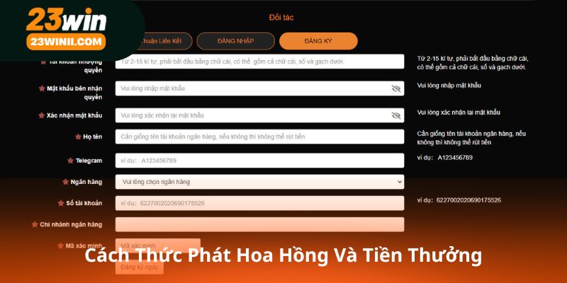 Cách Thức Phát Hoa Hồng Và Tiền Thưởng