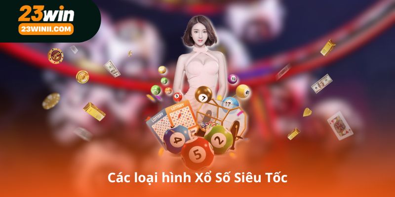 Các loại hình Xổ Số Siêu Tốc