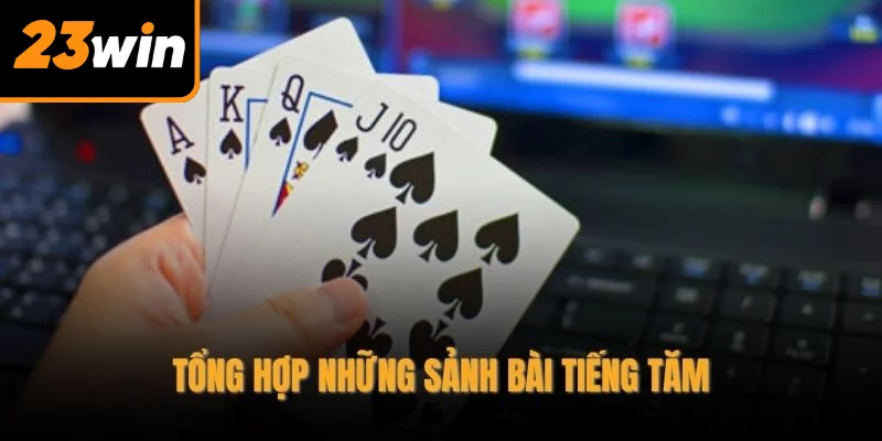 Tổng hợp những sảnh bài tiếng tăm